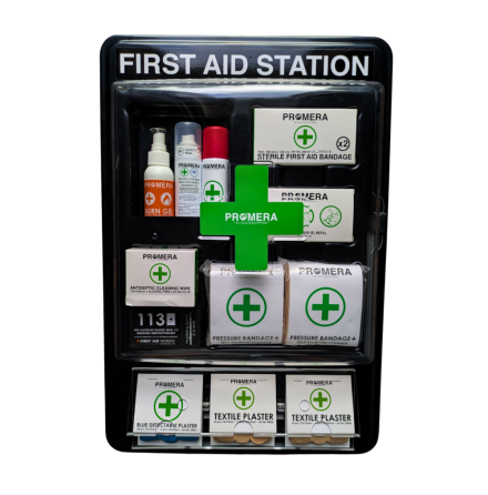 Komplett f�rstehjelpsstasjon